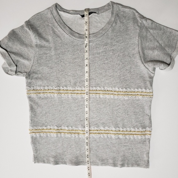 NWOT Papermoon Womens 2 Chains Knit Top X Small - Picture 3 of 7